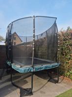 Exit trampoline 3,50m x 2,20m met vangnet en trapje, Ophalen, Gebruikt