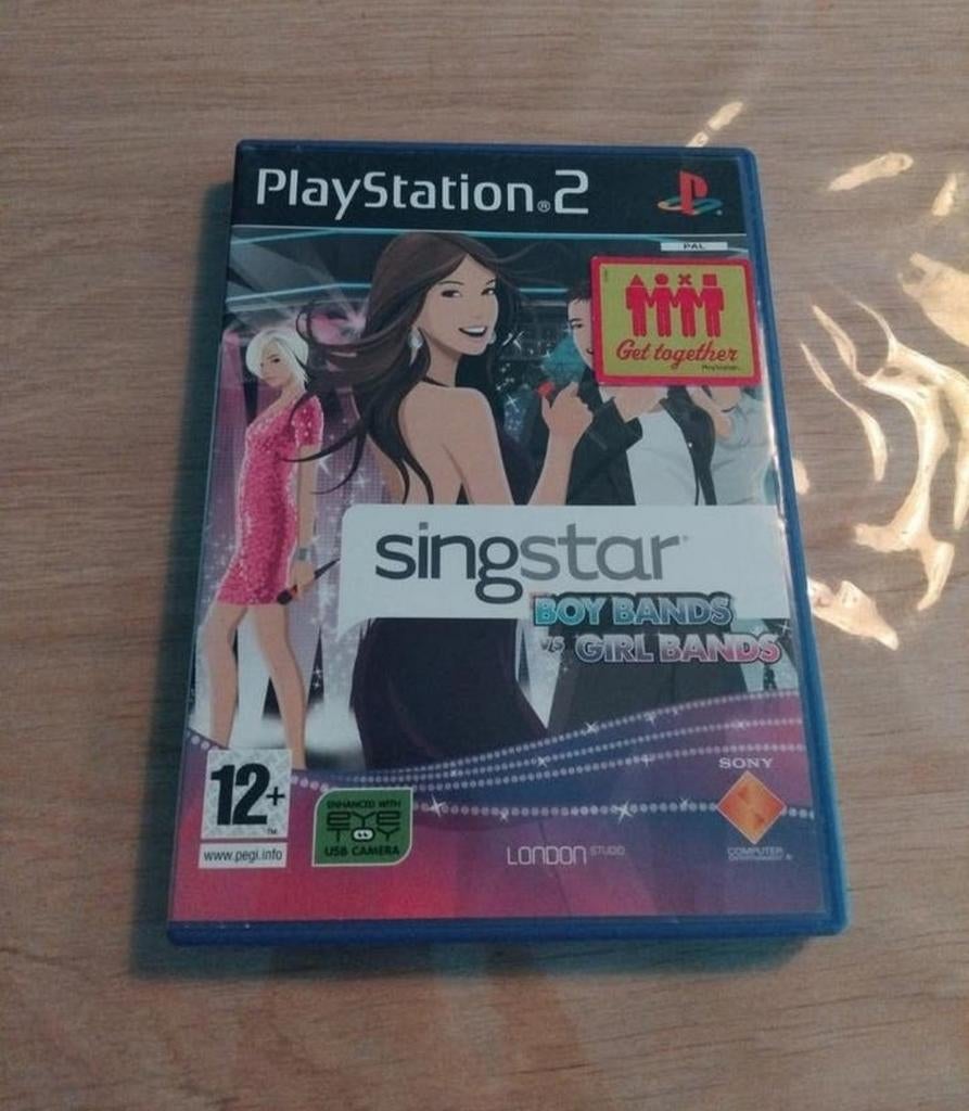 Singstar boy bands VS girl bands playstation 2 spel ps2 spel, Spelcomputers en Games, Games | Sony PlayStation 2, Muziek, 1 speler