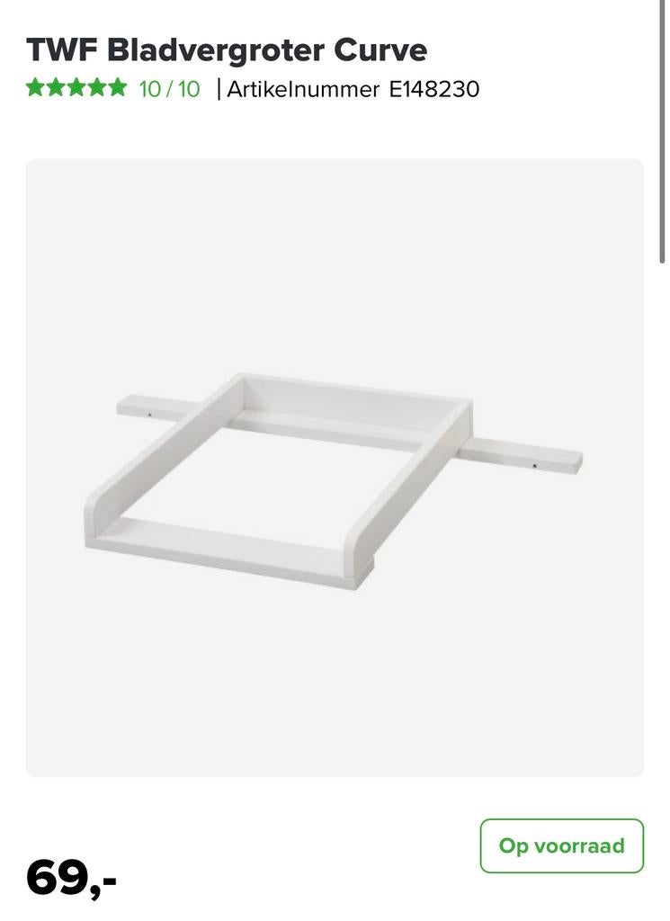 Twf commode verbreder, Kinderen en Baby's, Kinderkamer | Commodes en Kasten, Ophalen, Gebruikt, 50 tot 70 cm, 100 cm of meer