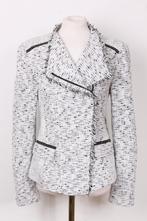 Bouclé jasje van MARC CAIN maat 42, Wit, Maat 42/44 (L), Ophalen of Verzenden, Zo goed als nieuw