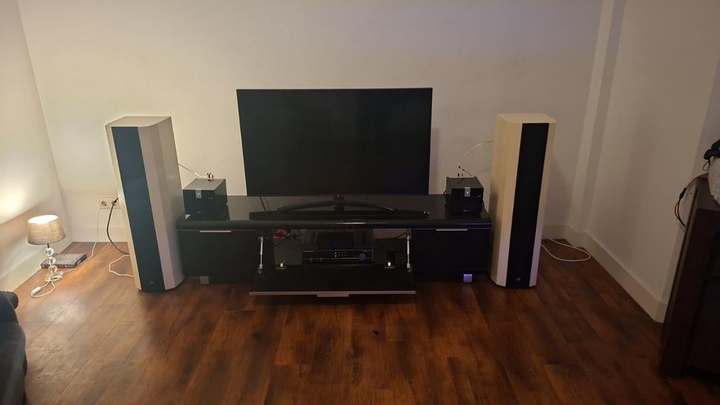 Jk acoustics optima 6, Audio, Tv en Foto, Ophalen of Verzenden, 70 watt of meer, Overige merken, Overige spelers