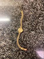 Gouden polshorloge, Ophalen, Zo goed als nieuw, Goud, Overige merken