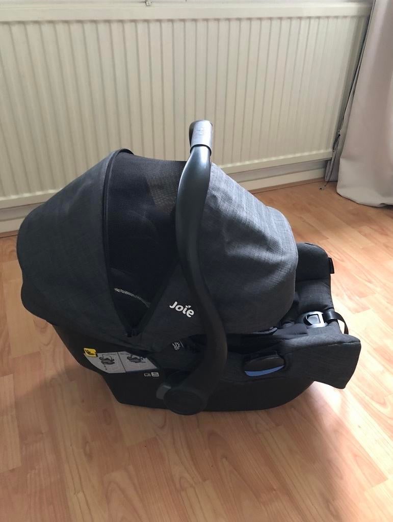 Joie i-Snug i-Size Autostoel - Zo goed als nieuw, Autogordel of Isofix, Zijbescherming, Zo goed als nieuw, 0 t/m 13 kg