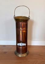 Vintage koperen kolenkit / paraplubak, Ophalen of Verzenden