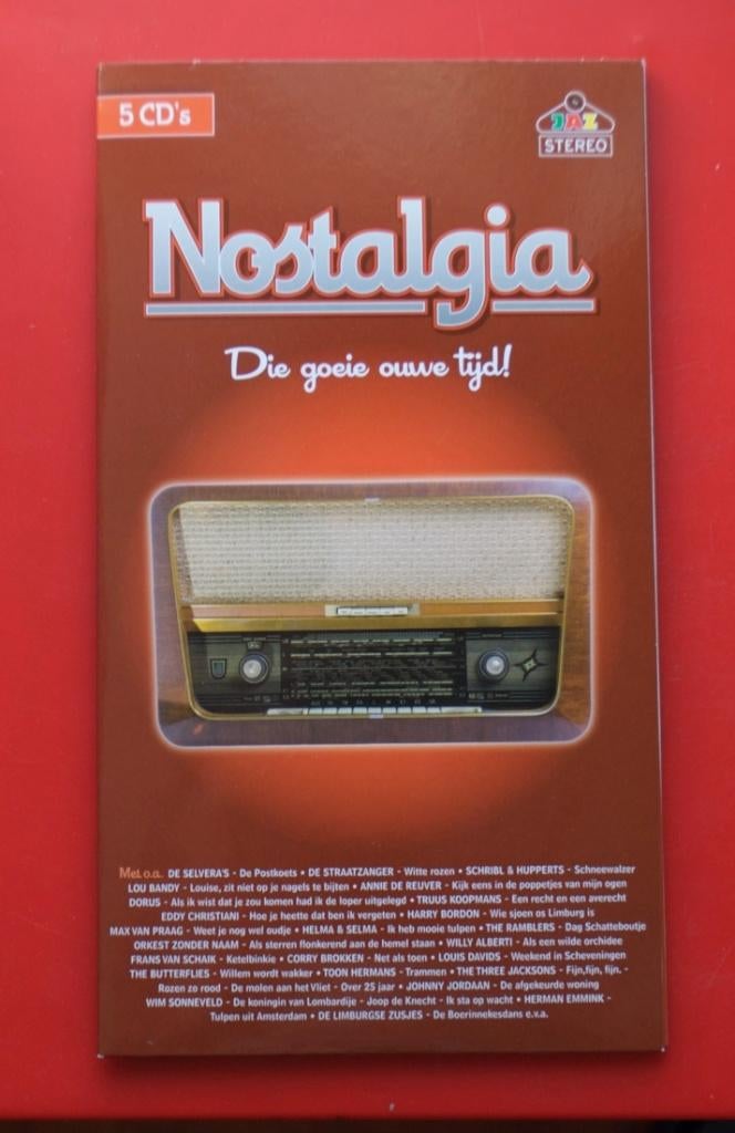 5cd Nostalgia Die goeie ouwe tijd! met De Selvera's Poons, Ophalen of Verzenden, Gebruikt, Nederlandstalig