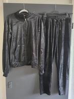 Nieuw 2delig pak velours zwart 40 42 44, Ophalen of Verzenden, Nieuw, Maat 42/44 (L), Zwart