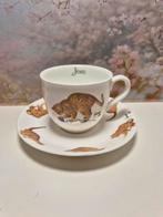 Franciens Katten Joris kop en schotel, Franciens katten, Ophalen of Verzenden, Overige stijlen, Kop(pen) en/of Schotel(s)