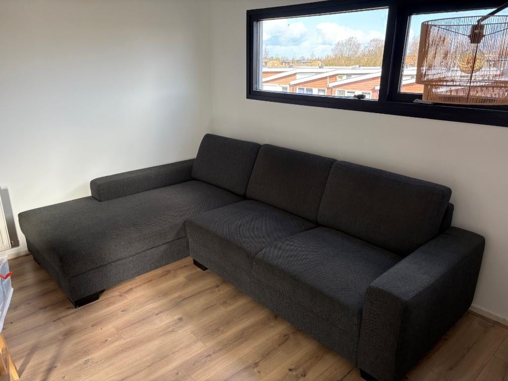 Hoekbank IKEA SÖRVALLEN met chaise longue – nette staat, Ophalen, 250 tot 300 cm, Gebruikt, Modern en strak