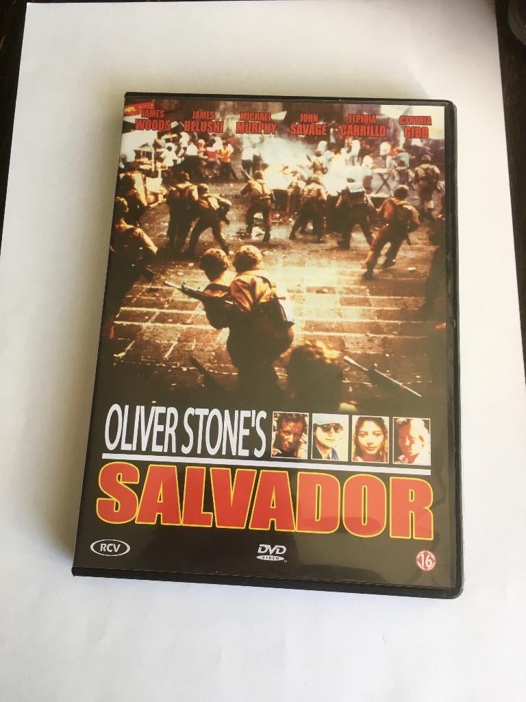 salvador dvd oliver stone, Alle leeftijden, Ophalen of Verzenden, Zo goed als nieuw