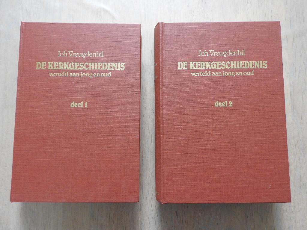 Joh. Vreugdenhil - De Kerkgeschiedenis - 2 delen, compleet, Ophalen of Verzenden, Zo goed als nieuw