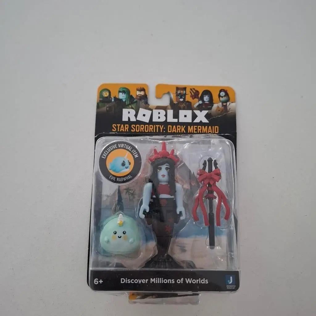 ROBLOX Star Sorority Dark Mermaid Collectible Figure wit, Verzamelen, Ophalen of Verzenden, Nieuw