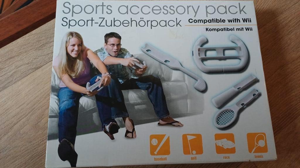 wii sportaccesoires niet gebruikt, Ophalen of Verzenden, Zo goed als nieuw, Wii, Stuurtje of Sportattribuut