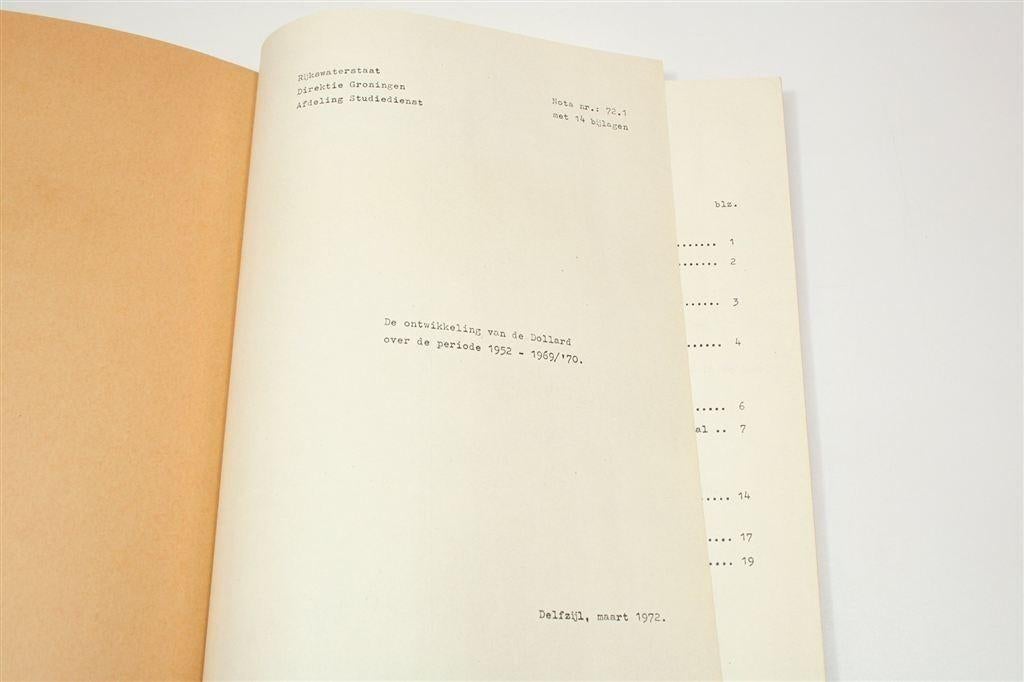 Ontwikkeling Dollard 1952-1969 — Rijkswaterstaat, Ophalen of Verzenden, Gelezen