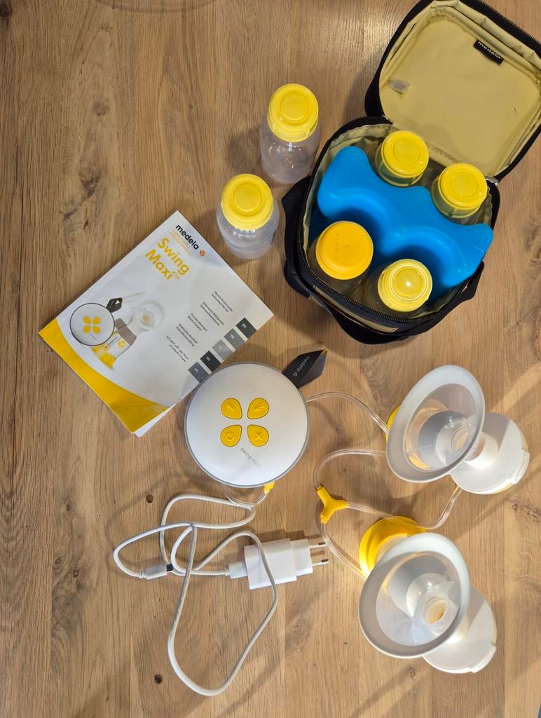 Medela swing maxi dubbele elektrische borstkolf, Ophalen of Verzenden, Borstkolf