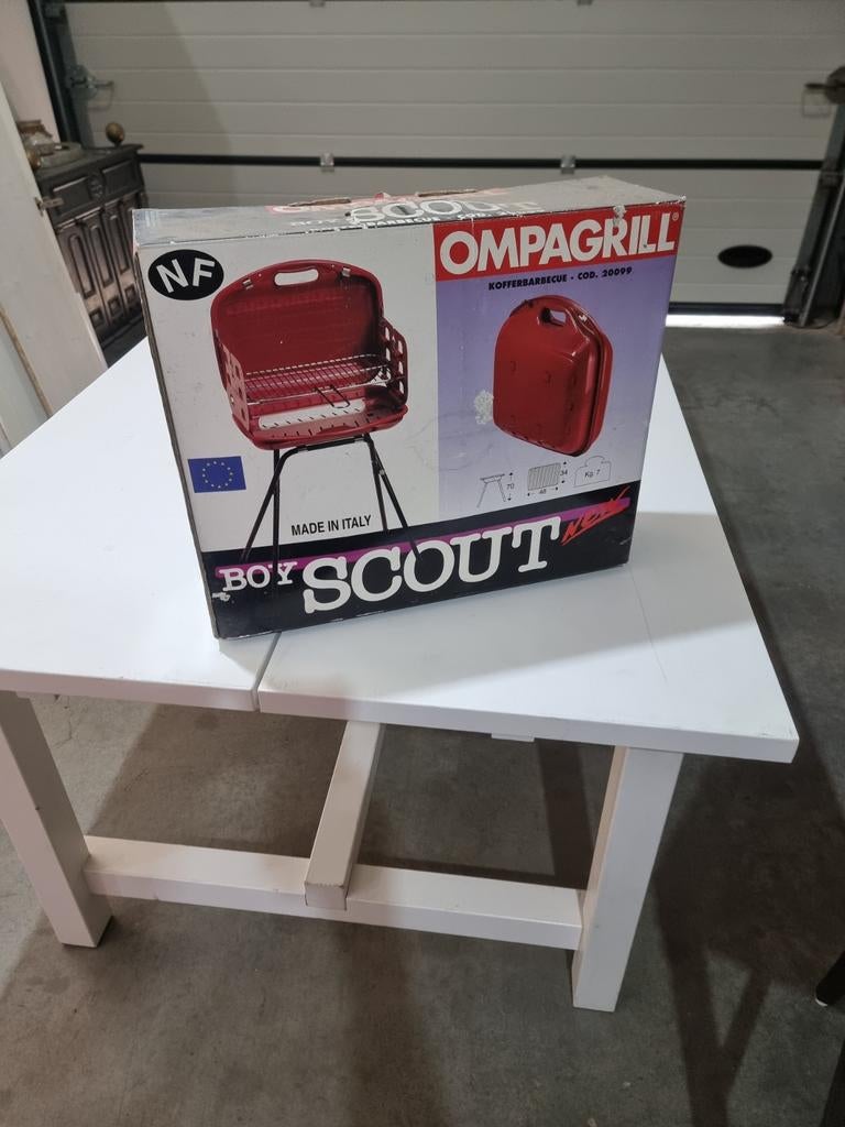 Bbq , barbecue , koffer bbq, Ophalen of Verzenden, Zo goed als nieuw