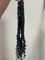 Nephaar - Zwart, Krullend, voor Vlechten of Extensions, Ophalen of Verzenden, Nieuw, Pruik of Haarverlenging