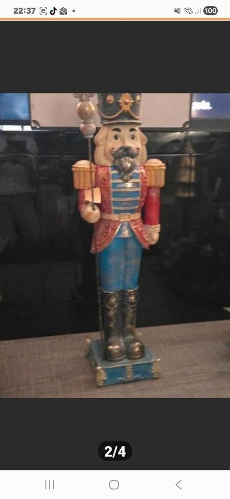 Exclusieve grote notenkraker 1 meter
Super mooi., Verzamelen, Ophalen, Nieuw, Dier