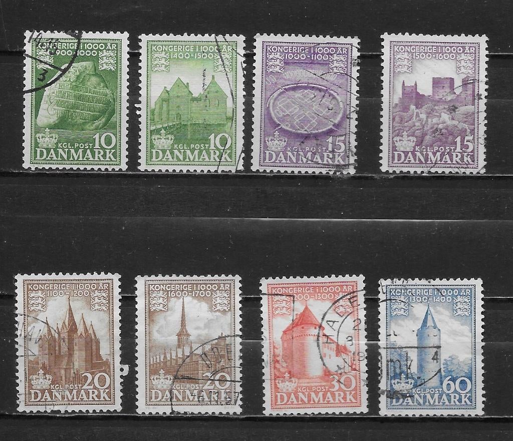 Denemarken 1953, Verzenden, Denemarken, Gestempeld