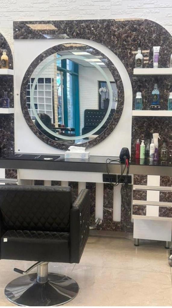 Dubbelzijdige kaptafel Kapper Nieuw, Ophalen, 200 cm of meer, 150 tot 200 cm, Nieuw