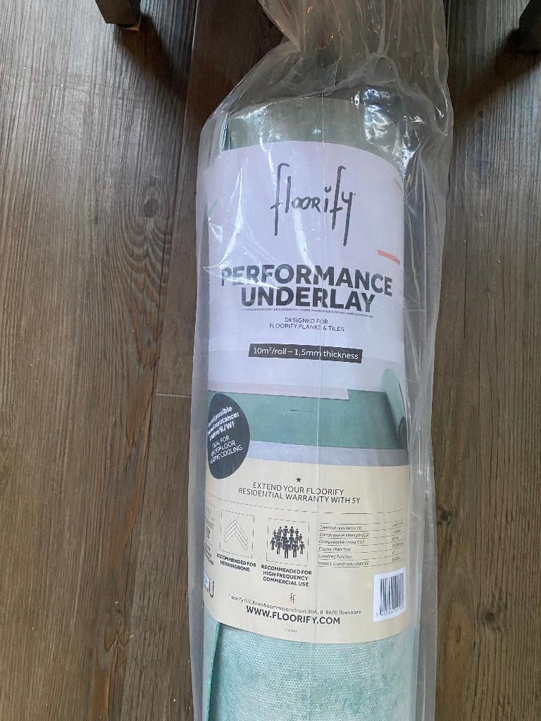 ondervloer geschikt voor elektrische vloerverwarming, Doe-het-zelf en Verbouw, Vloerdelen en Plavuizen, Overige materialen, 50 tot 150 cm