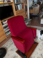 bioscoopstoel, Ophalen, Gebruikt, Rood, Eén