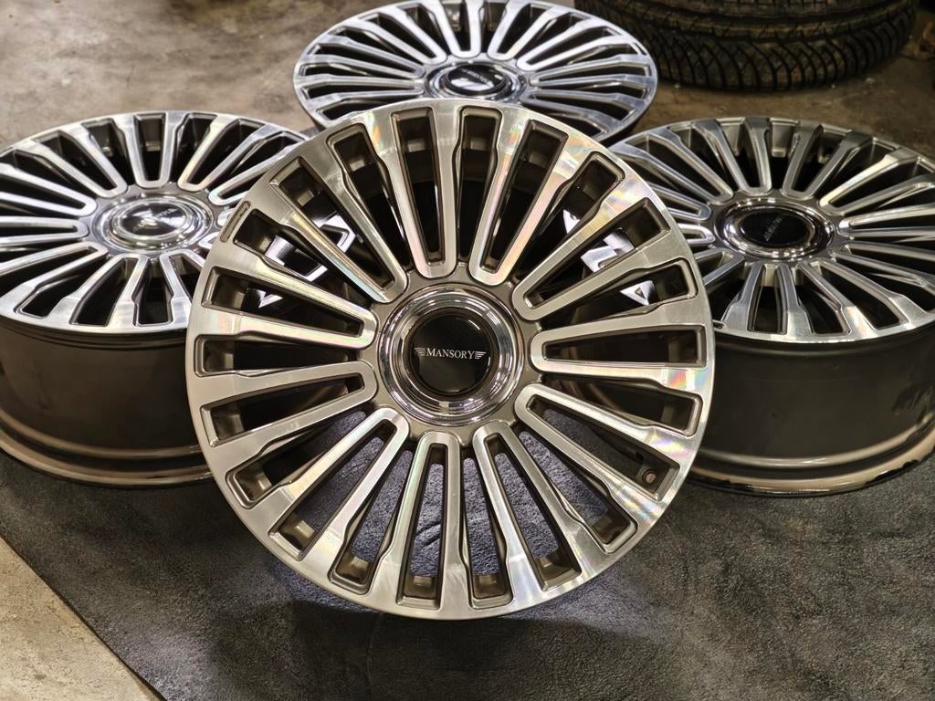 Org. 21" Mansory velgen Mercedes BMW Audi, Auto-onderdelen, Banden en Velgen, Velg(en), Mansory, Mansory, Personenwagen