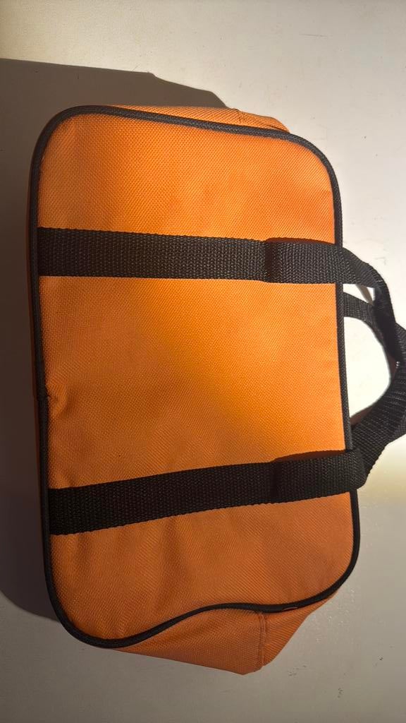 Oranje koelboxtasje / koeltasje. Zgan., Ophalen of Verzenden, Nieuw, Koeltas, Koelelement