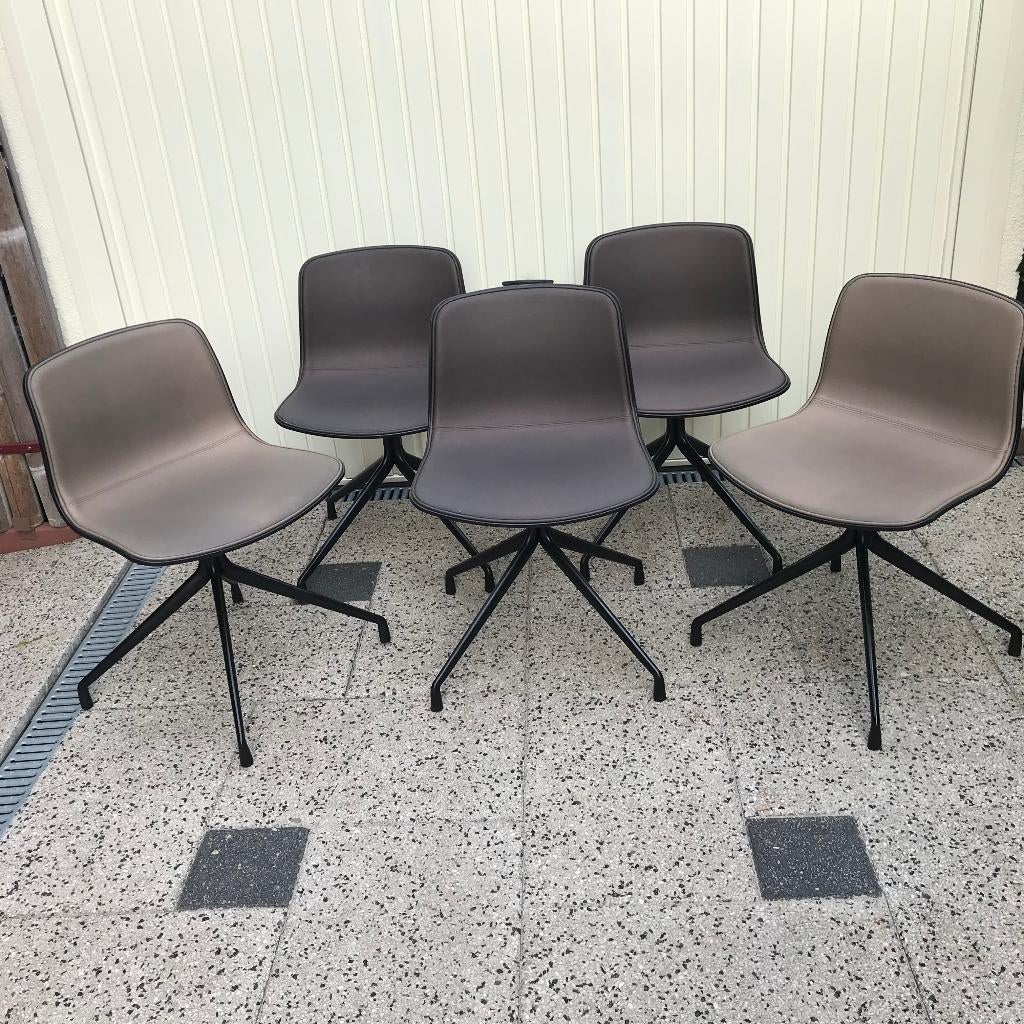 2 Hay AAC10 stoel chair design draaibaar, Zwart, Ophalen of Verzenden, Nvt, Eén