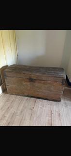 Oude houten dekenkist, Ophalen