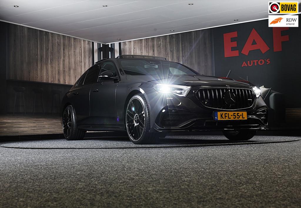 Mercedes-Benz E-klasse 300 e AMG 53 Look / HYPERSCREEN / Acc, Auto's, Mercedes-Benz, Automaat, Achterwielaandrijving, Gebruikt