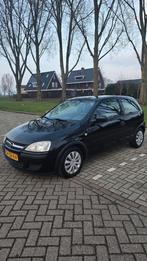 Opel Corsa 1.2 16V Twinport 3D 2005 Zwart, Auto's, Opel, 450 kg, 31 €/maand, 4 cilinders, 1229 cc