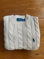 Ralph Lauren Cable Knit Trui Beige, Kleding | Heren, Truien en Vesten, Verzenden, Zo goed als nieuw, Maat 48/50 (M), Beige