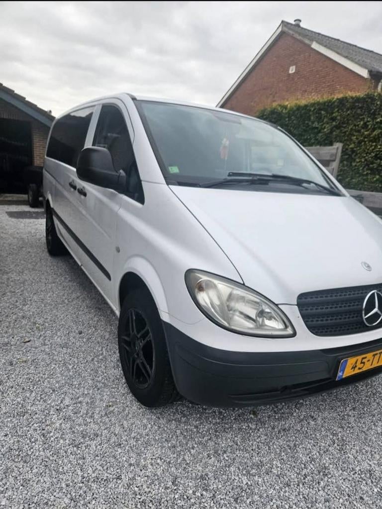 Mercedes-Benz Vito 2.2 111 CDI 2007 Wit8PERSOONS!, Auto's, Achterwielaandrijving, Wit, Origineel Nederlands, Particulier