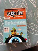 Squla Rekenen Schatten Kaartspel Groep 5-6, Een of twee spelers, Ophalen of Verzenden, Zo goed als nieuw