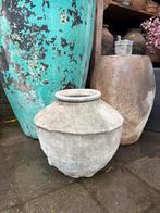 Robuuste oude kruik uit India, Ophalen, Gebruikt, Overige kleuren, Aardewerk of Porselein