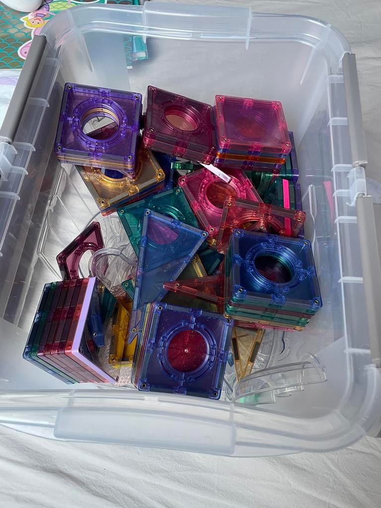 Connetix magnetische stenen, Ophalen, Zo goed als nieuw