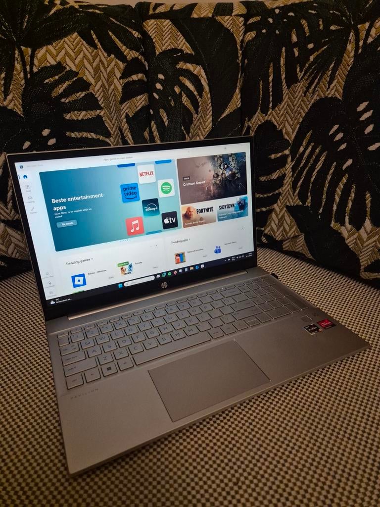 HP Pavilion 15 Ryzen 5 5625U - 16GB RAM - 512GB SSD - 15.6", 2 tot 3 Ghz, 15 inch, Ophalen of Verzenden, Zo goed als nieuw