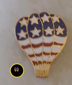 Pin heteluchtballon met sterren en strepen, Verzenden