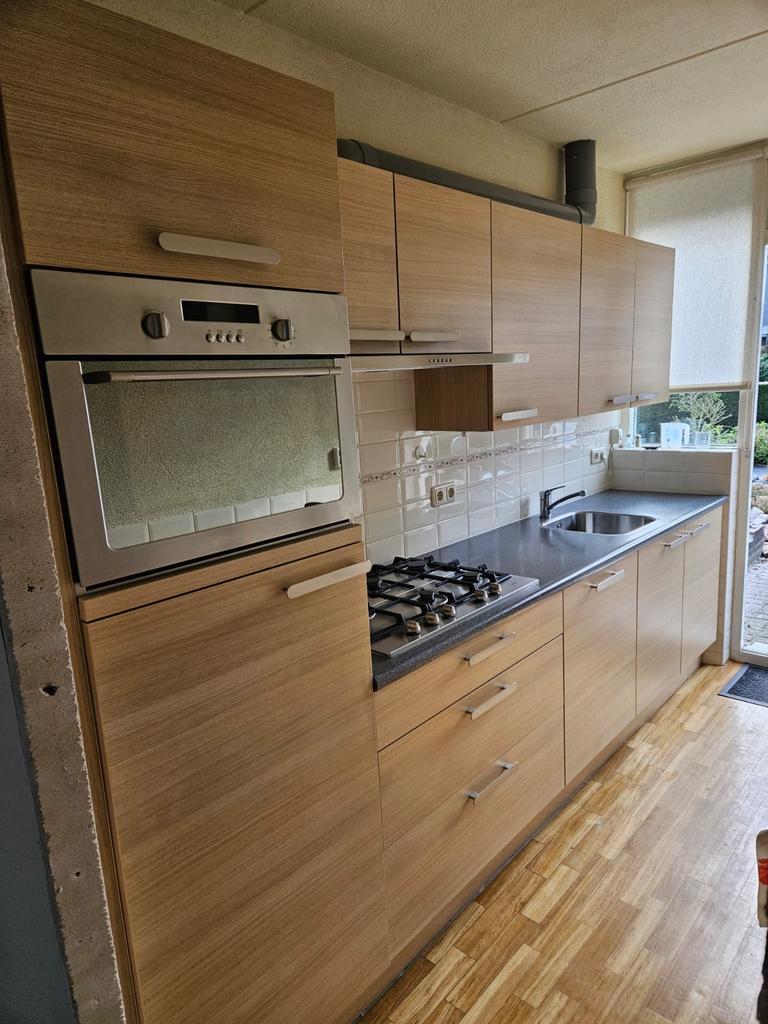 Bruynzeel keuken uit 2007 met Pelgrim apparatuur, Ophalen, Gebruikt, Enkelwandige keuken, Overige kleuren