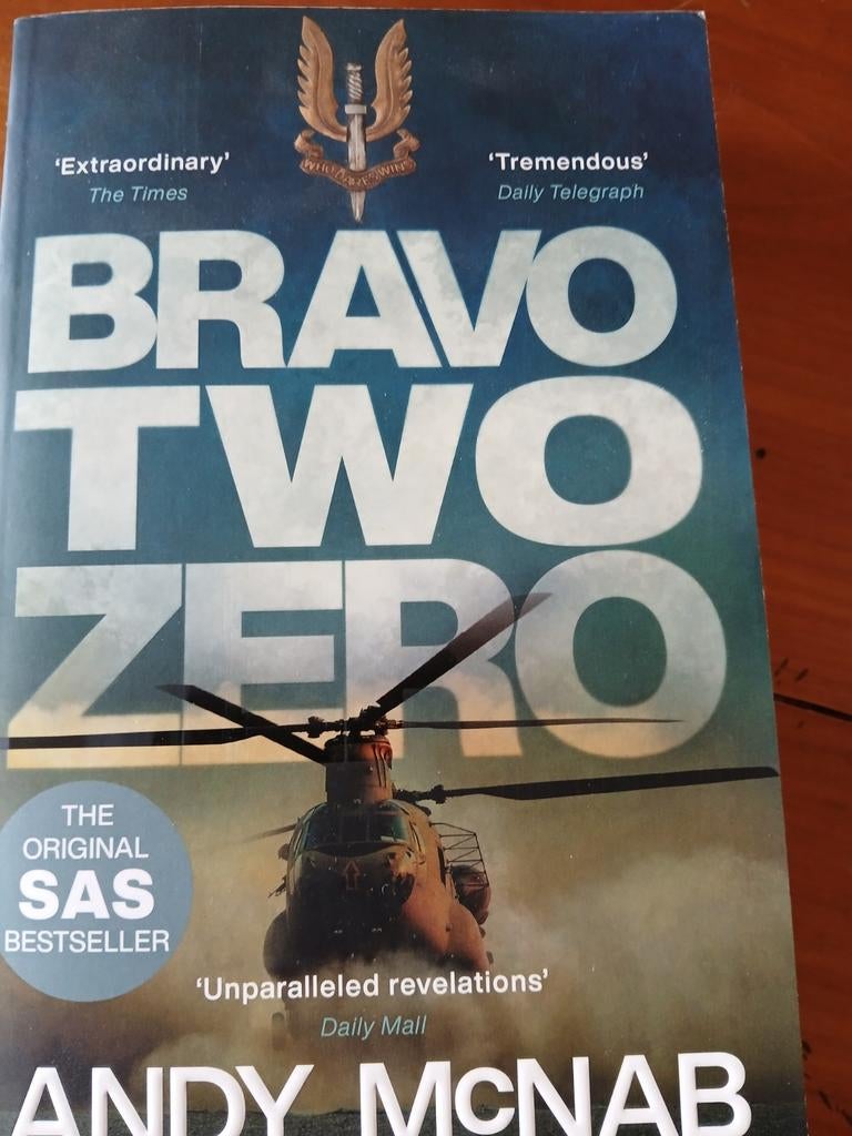 Bravo Two Zero, Andy McNab, Boeken, Ophalen of Verzenden, Gelezen