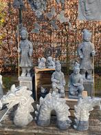 Grote 3-delige draak van beton voor tuin of decoratie, Ophalen, Nieuw, Beton, Dierenbeeld