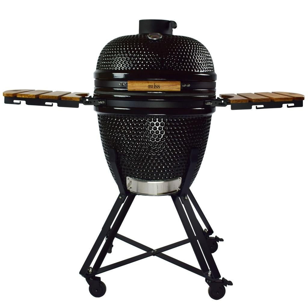 BLISS 21 Kamado – Laatste model uit de vorige serie, Tuin en Terras, Houtskoolbarbecues, Info@bliss-holten.com, Met accessoires