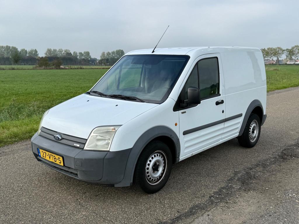 Ford Transit Connect T200S 1.8 TDCi Business Edition APK 12-, Stof, Gebruikt, Zwart, 4 cilinders