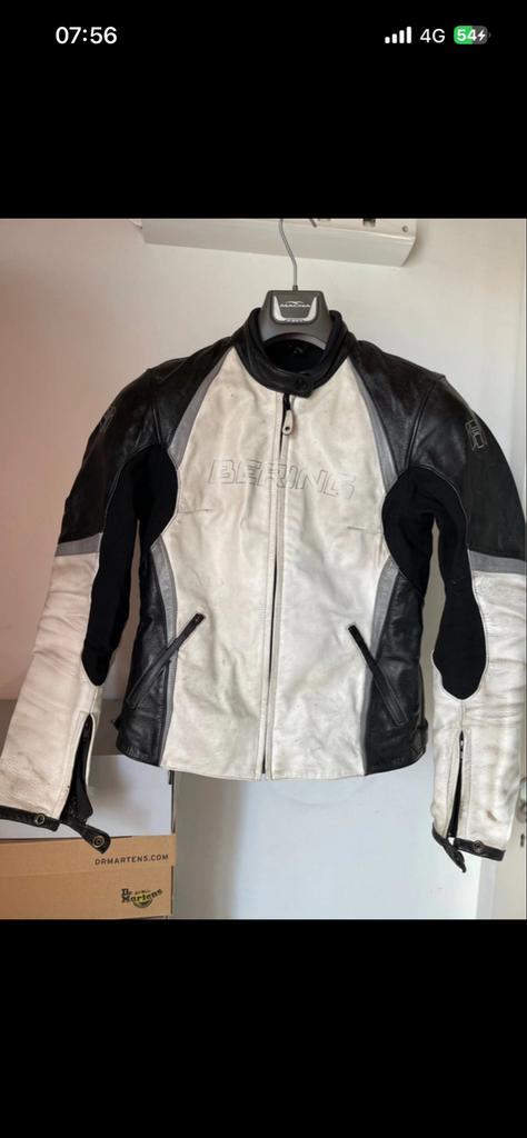 Bering Lady Dynamic leren motorjas, Ophalen of Verzenden, Tweedehands, Dames, Jas | leer