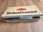Vintage Brocades Verbandtrommel - Metalen EHBO-doos, Ophalen of Verzenden