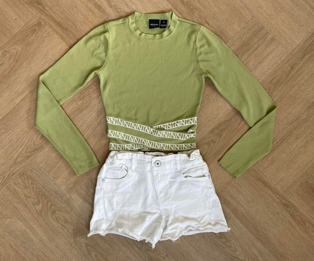 Nik&Nik mooi truitje maat 152, Verzenden, Zo goed als nieuw, Meisje, Trui of Vest