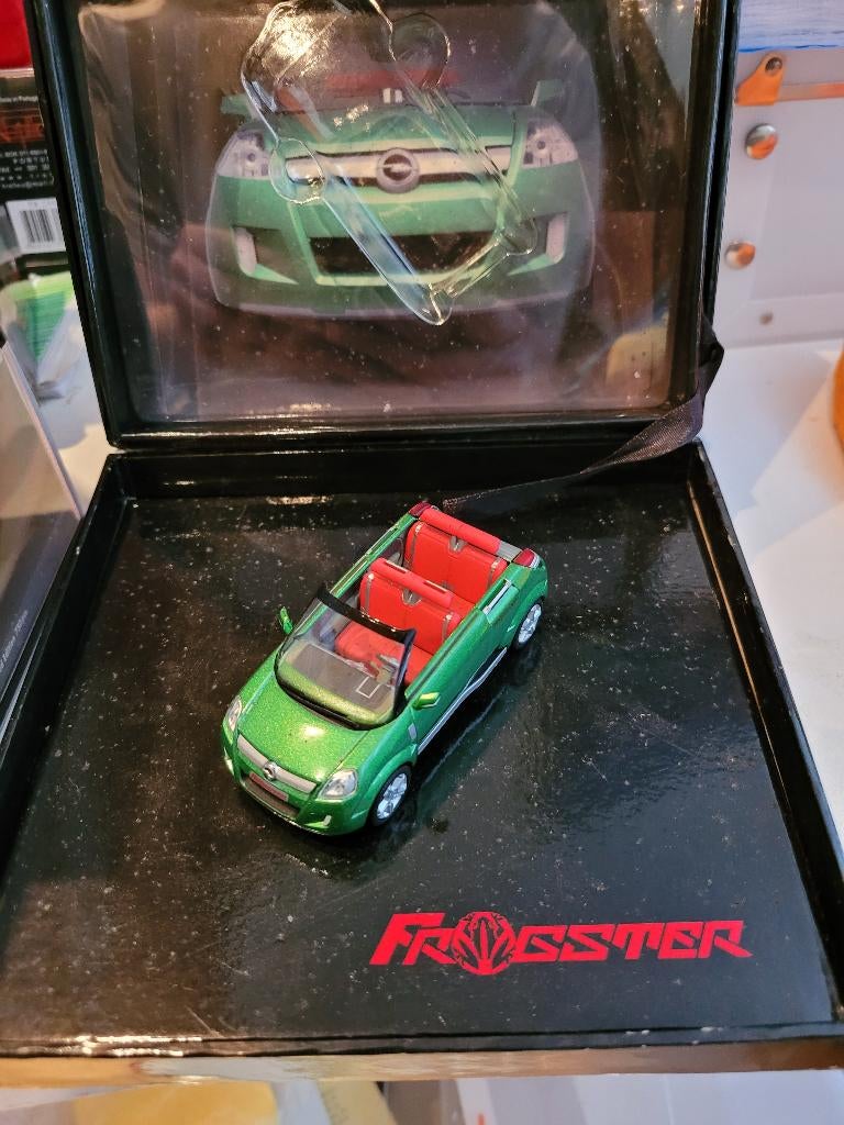 opel frogster 1:43, Ophalen of Verzenden, Zo goed als nieuw, Auto, Overige merken