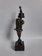 Bronzen clowntje van kunstenares Corry Ammerlaan, Ophalen of Verzenden
