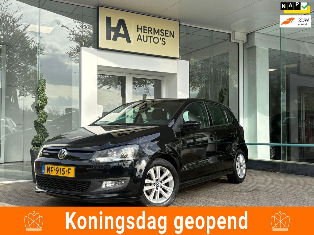 Volkswagen Polo 1.0 BlueMotion|CarPlay|1e eig|Cruise|NAP|, Auto's, Volkswagen, Voorwielaandrijving, 95 pk, Zwart, Origineel Nederlands