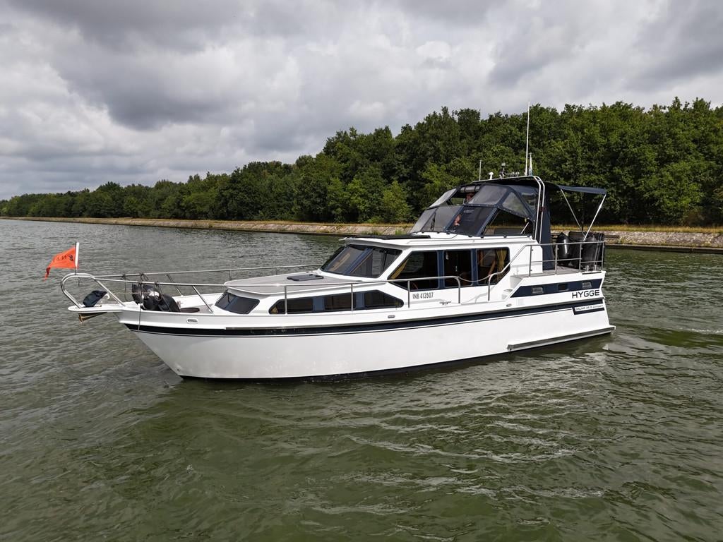 Gruno 35 S Compact (bj 1998), Watersport en Boten, Motorboten en Motorjachten, Gebruikt, Overige brandstoffen, 9 tot 12 meter